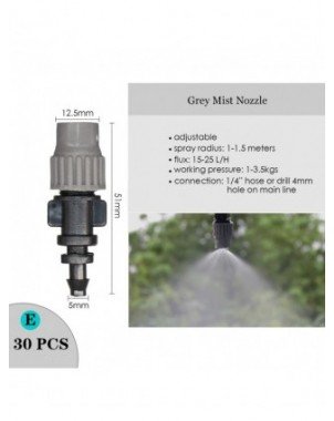Garden Supplies-Watering & Irrigation Kits-Adjustable