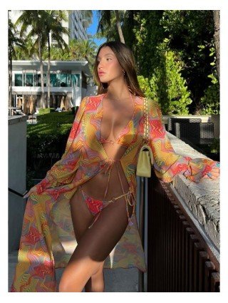 Swimwear-Cover-Ups-Micro Bikini 3 Pieces Women Swimwear Sexy