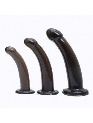 Vibratoriai, dildos-Realistiški dildo-Silikoniniai analiniai dildo vibratoriai, moteriški