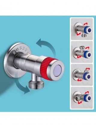 Household Items-Bath and WC items-360 Rotatable Stainless Steel