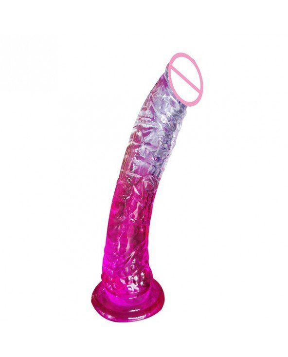 Prekės suaugusiems 18+-Vibratoriai, dildos-22 cm tikroviškas dildo Galingas siurbtukas