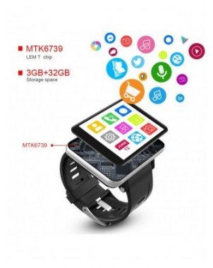 Smart Electronics-Smart Watches-LEMFO LEMT 4G 2.86 Inch Screen