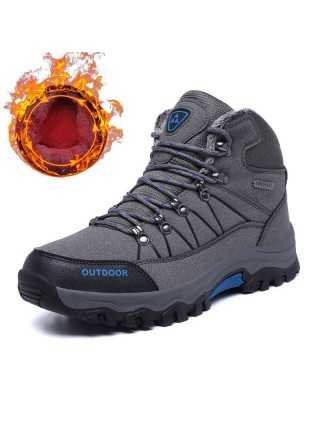Men Hiking Shoes Waterproof Male Sneakers Outdoor Travel