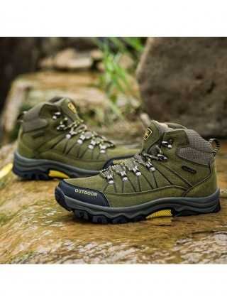 Men Hiking Shoes Waterproof Male Sneakers Outdoor Travel