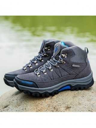 Men Hiking Shoes Waterproof Male Sneakers Outdoor Travel