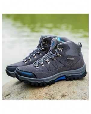 Men Hiking Shoes Waterproof Male Sneakers Outdoor Travel