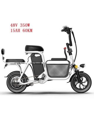Cycling-Bicycles-Electric Folding Bicycle 12`` 48V 350W Two