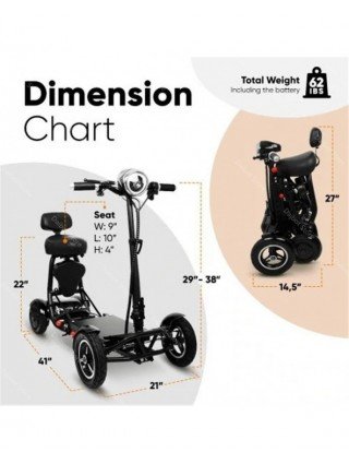 Cycling-Bicycles-Daibot Electric Scooter For Disabled Four