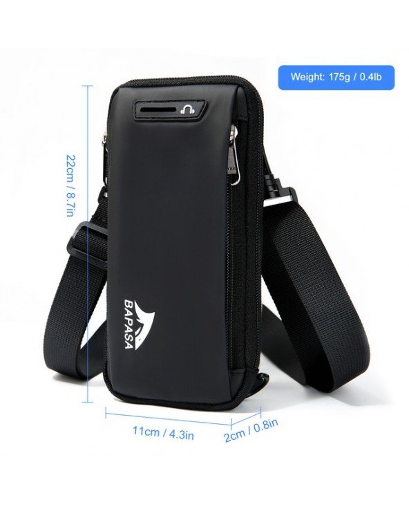 Vyriški lagaminai ir krepšiai-Crossbody Krepšiai-BAPASA telefono krepšys Telefono piniginė