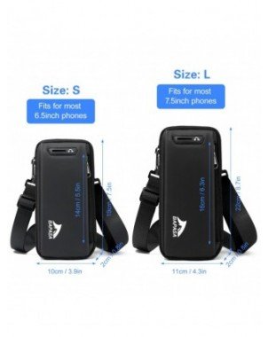 Vyriški lagaminai ir krepšiai-Crossbody Krepšiai-BAPASA telefono krepšys Telefono piniginė