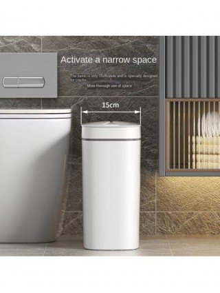 Household Items-Bath and WC items-14L Smart Trash Can USB