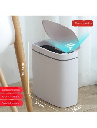 Household Items-Bath and WC items-14L Smart Trash Can USB