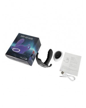 Vibratoriai, dildos-Makšties ir klitoriui-Dėvimas dildo vibratorius G Spot klitorio