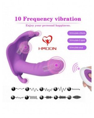 Vibratoriai, dildos-Makšties ir klitoriui-Dėvimas dildo vibratorius G Spot klitorio