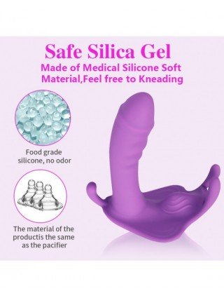 Vibratoriai, dildos-Makšties ir klitoriui-Dėvimas dildo vibratorius G Spot klitorio