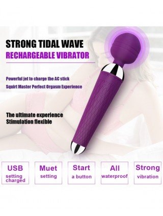 Vibrators, Dildos-For vagina and clitoris-Man Nuo 10 Speeds