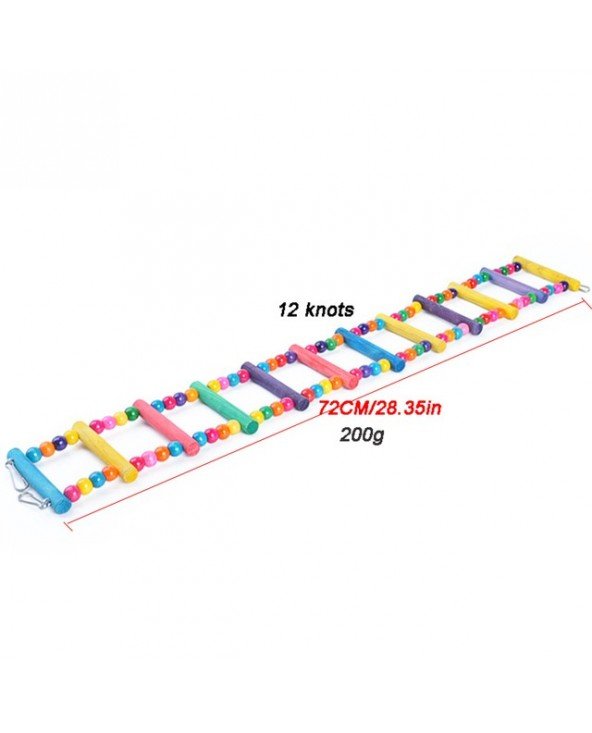 Naminiams gyvūnams-Daiktai paukščiams-Papūgai laipiojimo kopėčių žaislas Paukščių pakabos