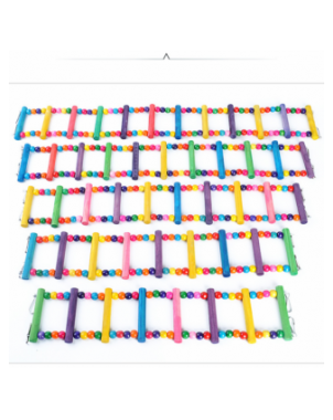 For pets-Stuff for birds-Parrot Climbing Ladder Toy Pet Bird