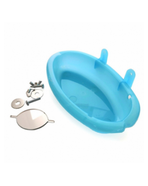 For pets-Stuff for birds-Pet Bird Bath Cage Parrot Bathtub With