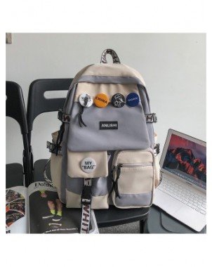 Kiti krepšiai ir priedai-Vaikiški ir kūdikių krepšiai-Tooling Men Women Backpack 2023 Female