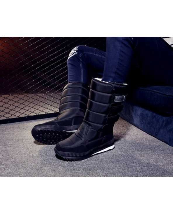 Men Boots Platform Woman Snow Boots for Men Thick Plush Men Boots Platform Woman Snow Boots for Men Thick Plush