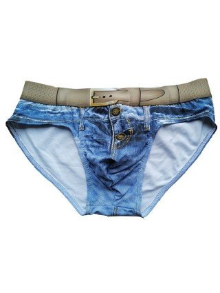 Underwear & Loungewear-Briefs-Cotton underwear men sexy mens
