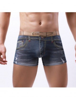 Underwear & Loungewear-Briefs-Cotton underwear men sexy mens