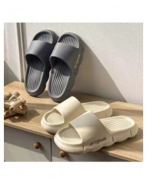 Men's Shoes-Flip Flops-2023 Summer Slippers Men Women EVA Soft