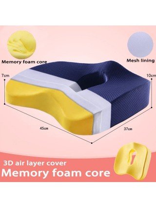 Furniture-Office Furniture-Memory Foam Seat Cushion Orthopedic