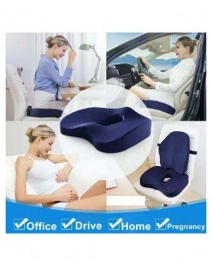 Furniture-Office Furniture-Memory Foam Seat Cushion Orthopedic