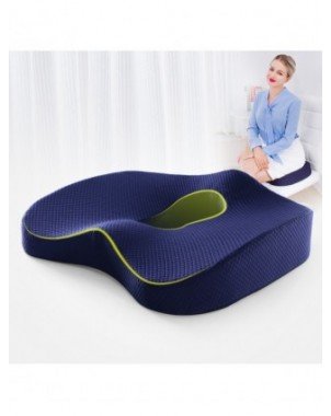 Furniture-Office Furniture-Memory Foam Seat Cushion Orthopedic