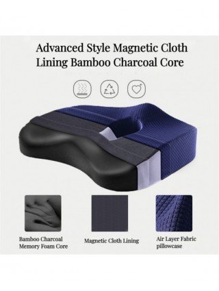 Furniture-Office Furniture-Memory Foam Seat Cushion Orthopedic