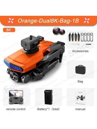 Camera & Photo-Camera Drones-New D6 Mini Drone 4k Profesional