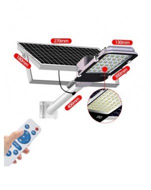 Lauko apšvietimas-Saulės lempos-200W Splitas saulės gatvės apšvietimas Vandeniui atsparus LED