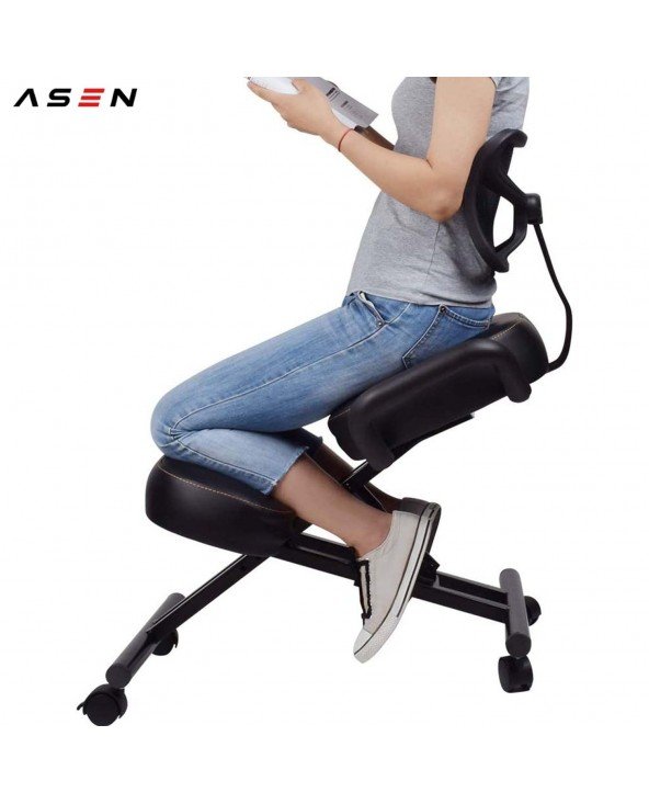 Furniture-Office Furniture-Ergonomic Kneeling Chair with Furniture-Office Furniture-Ergonomic Kneeling Chair with