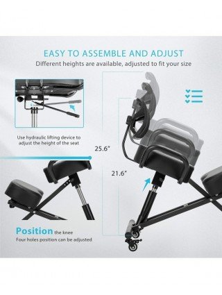 Furniture-Office Furniture-Ergonomic Kneeling Chair with