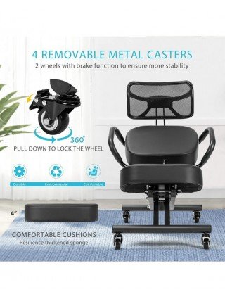 Furniture-Office Furniture-Ergonomic Kneeling Chair with