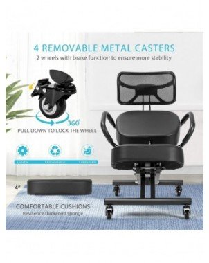 Furniture-Office Furniture-Ergonomic Kneeling Chair with