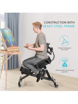 Furniture-Office Furniture-Ergonomic Kneeling Chair with