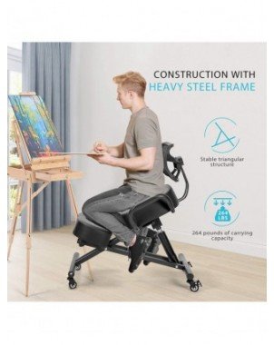 Furniture-Office Furniture-Ergonomic Kneeling Chair with