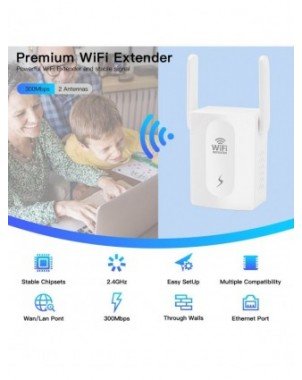 Computer Networking-Wireless Routers-300Mbps WiFi Repeater
