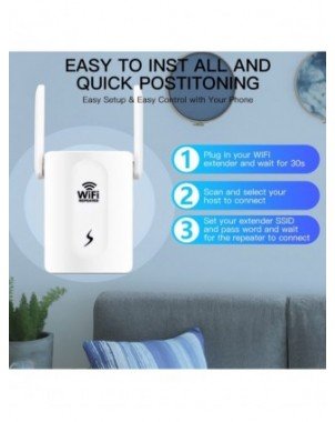 Computer Networking-Wireless Routers-300Mbps WiFi Repeater