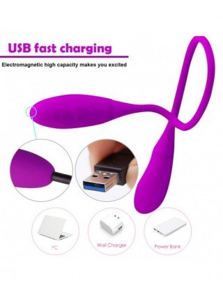 Vibrators, Dildos-Pulsators-Rechargeable Dual Vibrator 7 Speeds