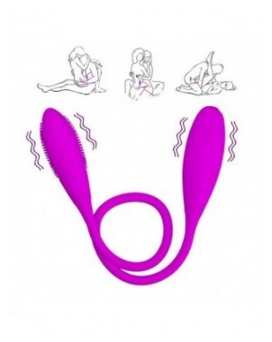 Vibrators, Dildos-Pulsators-Rechargeable Dual Vibrator 7 Speeds