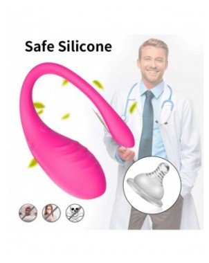 Vibratoriai, dildos-Makšties ir klitoriui-9 greičių APP valdomi makšties vibratoriai G taško