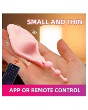Vibrators, Dildos-For vagina and clitoris-Butterfly Wearable