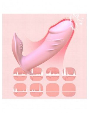 Vibratoriai, dildos-Makšties ir klitoriui-Belaidžio nuotolinio valdymo kelnaitės 10 greičių