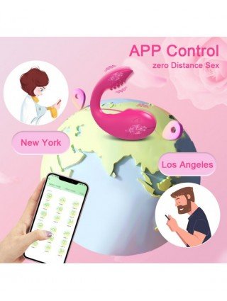 Vibrators, Dildos-For vagina and clitoris-APP Bluetooth Control