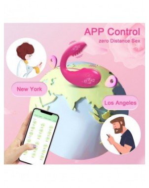 Vibrators, Dildos-For vagina and clitoris-APP Bluetooth Control