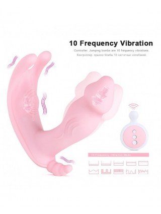 Vibrators, Dildos-For vagina and clitoris-Remote Dildo